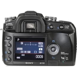 Spiegelreflexkamera Sony Alpha DSLR-A100 Nur Gehäuse - Schwarz