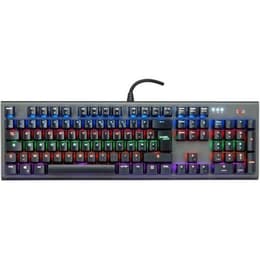 Skillkorp Tastatur AZERTY Französisch mit Hintergrundbeleuchtung SKP K11