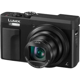 Kompakt - Panasonic TZ90 - Schwarz + 2. Batterie