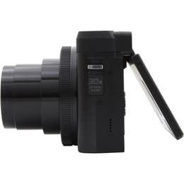 Kompakt - Panasonic TZ90 - Schwarz + 2. Batterie
