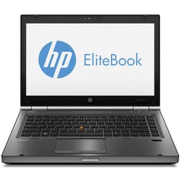 HP Elitebook Folio 9470m 14" Core i5 1,8 GHz  - SSD 120 GB - 8GB AZERTY - Französisch