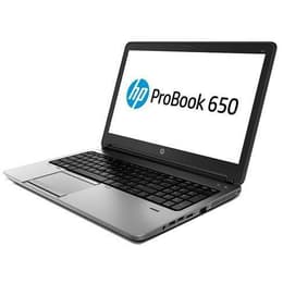 Hp Probook 650 G1 15" Core i5 2,5 GHz - SSD 256 GB - 8GB AZERTY - Französisch