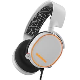 SteelSeries Arctis 5 Kopfhörer gaming kabelgebunden mit Mikrofon - Weiß