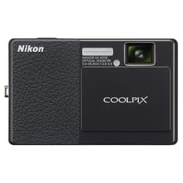 Kompakt Kamera - Nikon Coolpix S70 Nur Gehäuse Schwarz