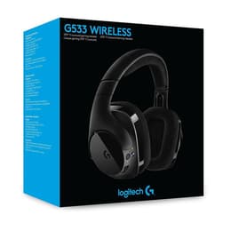 Logitech G533 Wireless Gami Kopfhörer gaming kabellos mit Mikrofon - Schwarz