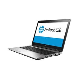 HP ProBook 650 G2 15" Core i5 2,4 GHz - SSD 256 GB - 8GB AZERTY - Französisch
