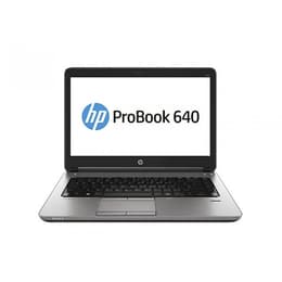 HP ProBook 640 G1 14" Core i3 2,4 GHz  - SSD 480 GB - 8GB AZERTY - Französisch