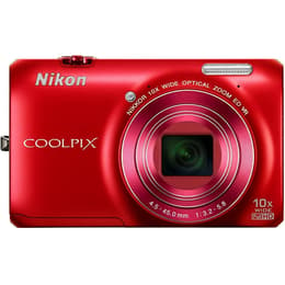 Kompaktkamera Nikon Coolpix S6300 - Rot