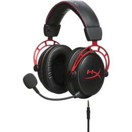 Hyperx Cloud Alpha Kopfhörer gaming kabelgebunden mit Mikrofon - Schwarz/Rot