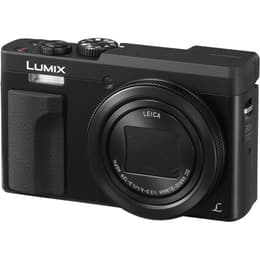 Kompakt - Panasonic TZ90 - Schwarz + 2. Batterie