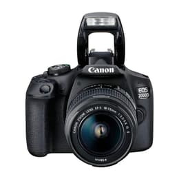 Reflex - Canon EOS 2000D Schwarz Objektiv Canon Zoom Lens EF-S 18-55mm f/3.5-5.6 IS II