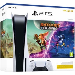 PlayStation 5 825GB - Weiß Standard + Ratchet & Clank Rift Apart