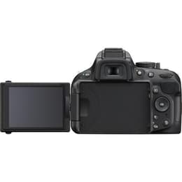 SLR-Kamera - NIKON D5200 Ohne Objektiv - Schwarz