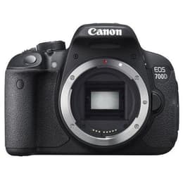 Spiegelreflexkamera - Canon EOS 700D Schwarz + Objektivö Canon EF Lens 50mm f/1.8 STM + Zoom Lens EF 80-200mm f/4.5-5.6 II