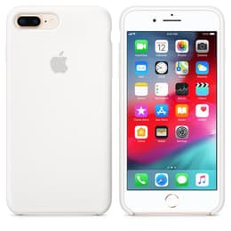 Apple-Hülle iPhone 7 / 8 Hülle - Silikon Weiß