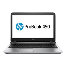 HP ProBook 450 G3 15" Core i3 2.2 GHz - SSD 256 GB - 8GB AZERTY - Französisch