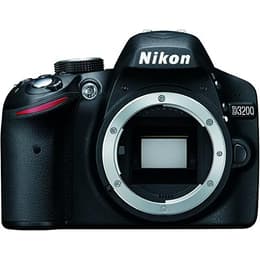 Reflex - Nikon D3200 - Schwarz + AF-S DX NIKKOR 18-55 mm 1: 3,5-5,6 G II ED-Objektiv