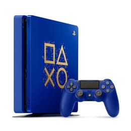 PlayStation 4 Slim 500GB - Blau - Limited Edition Days of Play Blue
