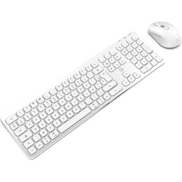 Mobility Lab Tastatur AZERTY Französisch Wireless Ensemble Clavier+souris sans fil dédié iMac