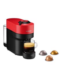 Espresso-Kapselmaschinen Nespresso kompatibel Krups Vertuo Pop L - Rot/Schwarz