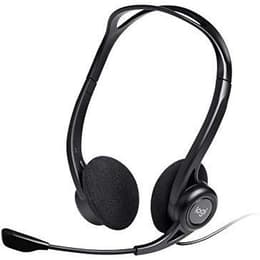 Logitech PC 960 Kopfhörer mit kabel mit Mikrofon - Schwarz
