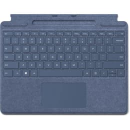 Microsoft Tastatur QWERTY Englisch (UK) Wireless mit Hintergrundbeleuchtung Surface Pro X / Pro 8 / Pro 9 Type Cover