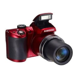 Kompakt Kamera WB100 - Rot + Samsung Zoom Lens 22.3mm f/3.1-5.9 f/3.1-5.9