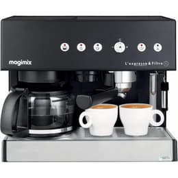 Espresso-Kapselmaschinen Kompatibel mit Kaffeepads nach ESE-Standard Magimix 11422 Auto 1,4000L - Schwarz
