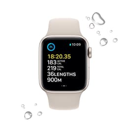 Apple Watch Series SE 2 (2022) GPS + Cellular 44 mm - Aluminium Polarstern - Sportarmband Polarstern