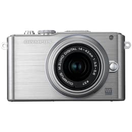 Hybrid-Kamera PEN E-PL3 - Silber + Olympus M.Zuiko Digital 14-42mm f/3.5-5.6 f/3.5-5.6