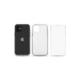 Back Market Hülle iPhone 12 mini und schutzfolie - GRS 4.0 Recycelter Kunststoff - Transparent