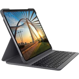 Logitech Tastatur QWERTY Englisch (UK) Wireless mit Hintergrundbeleuchtung ‎Slim Folio Pro for iPad Pro 12.9-inch