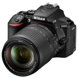 Reflex - Nikon D5600 Schwarz Objektiv Nikon AF-S DX Nikkor 18-140mm f/3.5-5.6G ED VR