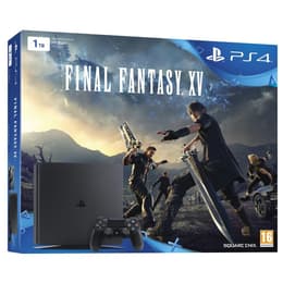 PlayStation 4 Slim 1000GB - Schwarz + Final Fantasy XV