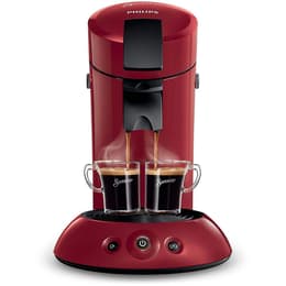 Kaffeepadmaschine Senseo kompatibel Philips HD7817/91 L - Rot