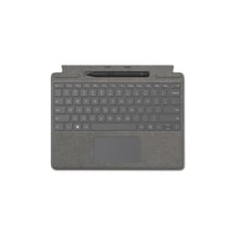 Microsoft Tastatur QWERTY Englisch (US) Wireless mit Hintergrundbeleuchtung Surface Pro X / 8 / 9 Signature Keyboard + Slim Pen