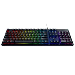 Razer Tastatur AZERTY Französisch Wireless mit Hintergrundbeleuchtung Huntsman