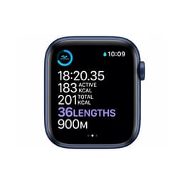 Apple Watch Series 6 (2020) - (Band nicht enthalten) - GPS + Cellular 40 mm - Blau Aluminium