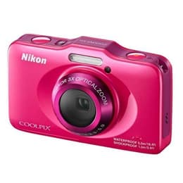Kompakt Kamera Coolpix S31 - Rosa Nikon Nikkor 3X Optical Zoom 4.1-12.3mm f/3.3-5.9 f/3.3-5.9