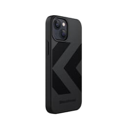 Back Market Hülle iPhone 13 mini und schutzfolie - Recycelter Kunststoff - Schwarz (Chevron)