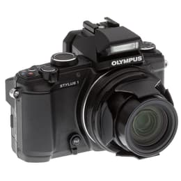 Kompakt Bridge Kamera Stylus 1 - Schwarz + Olympus Zuiko Digital 10.7x Wide Optical Zoom 28-300mm f/2.8 f/2.8