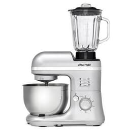 Multifunktions-Küchenmaschine BRANDT KM 650 BS Aluminium