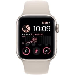 Apple Watch Series SE 2 (2022) GPS 44 mm - Aluminium Polarstern - Sportarmband Polarstern