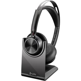 Hp Poly Voyager Focus 2 Kopfhörer Noise cancelling wireless mit Mikrofon - Schwarz