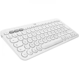 Logitech Tastatur AZERTY Französisch Wireless mit Hintergrundbeleuchtung K380 Multi-Device