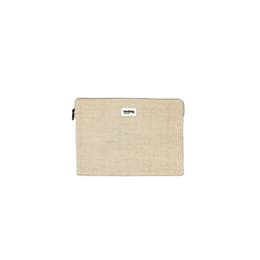 Bezug 15" Laptops - Baumwolle - Beige