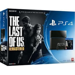 PlayStation 4 500GB - Schwarz + The Last of Us Remastered