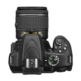 Spiegelreflexkamera Nikon D3400 - Schwarz + Objektiv Nikon AF-P DX Nikkor 18-55mm F3.5-5.6G VR