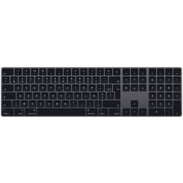 Magic Keyboard (2017) mit Ziffernblock Wireless - Space Grau - AZERTY - Französisch
