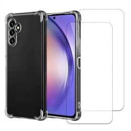 Hülle Galaxy A54 und 2 schutzfolien - TPU - Transparent